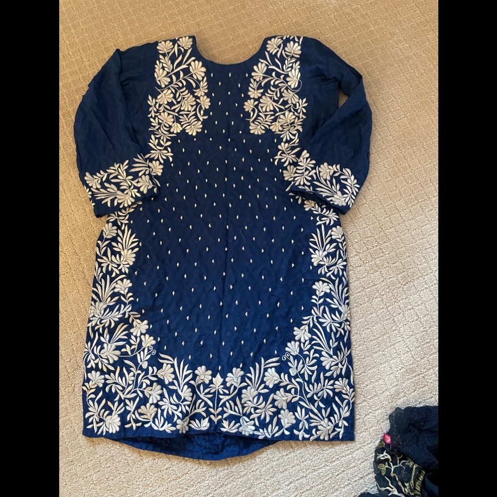 Kurta fully embroidered chest 19.5